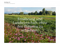 naturegio.ch Webseite Vorschau