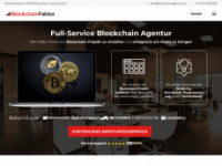 blockchainagentur.de Webseite Vorschau