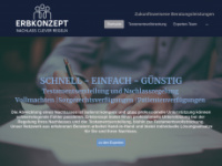 erbkonzept.de Webseite Vorschau