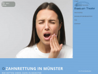 zahnunfallzentrum-muenster.com Webseite Vorschau