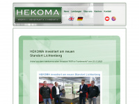 hekoma.de Webseite Vorschau