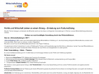 wirtschaftsforum-vilsbiburg.de Webseite Vorschau