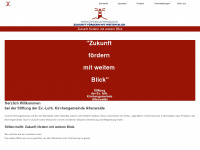 stiftungaltenwalde.de Webseite Vorschau