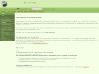 zootierliste.de Webseite Vorschau