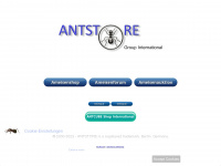 antstore.net Webseite Vorschau