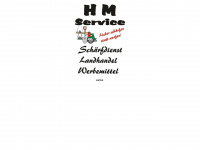 hm-service.net Webseite Vorschau