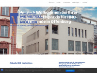 offenburg-hno.de Webseite Vorschau