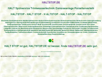 haltstop.de Webseite Vorschau
