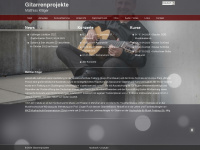 gitarrenprojekte.de Webseite Vorschau