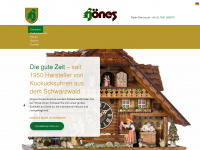 hoenes-uhren.de Webseite Vorschau