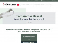 hoepfner-technik.de Webseite Vorschau