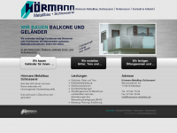 hoermann-metallbau.de Webseite Vorschau