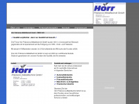 hoerr-gmbh.de Webseite Vorschau