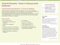 ferienhof-buschle.de Webseite Vorschau