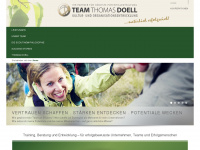 team-doell.com Webseite Vorschau