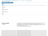 hohmann-gmbh.de Webseite Vorschau