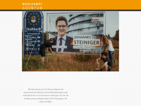 wahlkampfagentur.de Webseite Vorschau