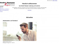 hamann-heizung.de Webseite Vorschau