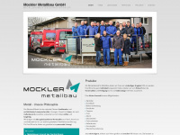 mockler-metallbau.de Webseite Vorschau