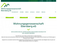 woge-ebe.de Webseite Vorschau