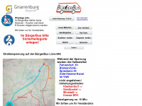 buergerbus-gnarrenburg.de Webseite Vorschau