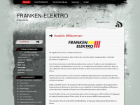 franken-elektro.com Webseite Vorschau