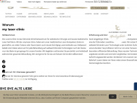 my-laser-clinic.ch Webseite Vorschau