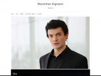 maximilian-argmann.de Webseite Vorschau