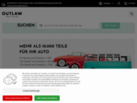 outlawparts.eu Webseite Vorschau