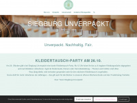 siegburg-unverpackt.de Webseite Vorschau