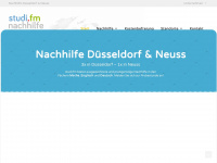 studi.fm Webseite Vorschau