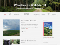 wandernimwaldviertel.com Webseite Vorschau