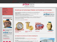 praegetech.ch Webseite Vorschau