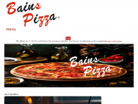 pizza-bains.de Webseite Vorschau