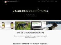 jagdhundepruefung.at Webseite Vorschau