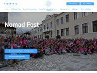 nomad-fest.com Webseite Vorschau