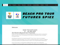 beachspiez.ch Webseite Vorschau