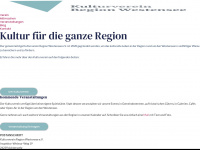 kulturregion-westensee.de Webseite Vorschau