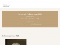 kunstpreis-finkenwerder.de Webseite Vorschau