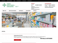 hertiapotheke.ch Webseite Vorschau