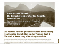 sena-estateinvest.ch Webseite Vorschau