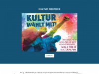 kultur-rostock.de Webseite Vorschau