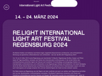 relight-regensburg.de Webseite Vorschau