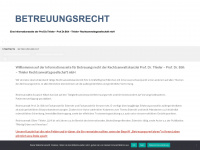 rechtsanwalt-thieler-betreuungsrecht.de Webseite Vorschau