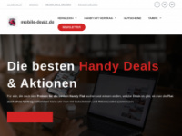 mobile-dealz.de Webseite Vorschau