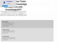 knowledgegpt.com Webseite Vorschau