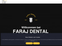 faraj-dental.de Webseite Vorschau