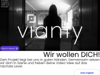 vianty.ch Webseite Vorschau