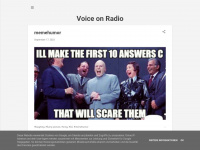 voiceonradio.blogspot.com Webseite Vorschau