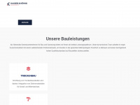 kaiserkoenigbaukonzepte.de Webseite Vorschau